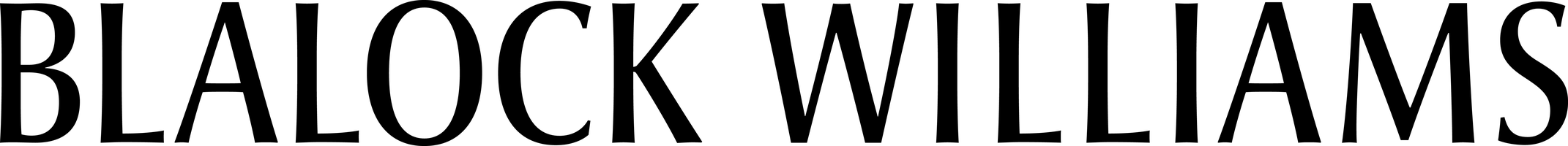 Blalock Williams logo